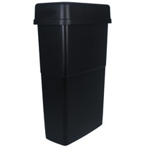 SKCAMEL 70리터 90리터 대형 휴지통 쓰레기통 분리수거함, 90리터 블랙 스윙휴지통 M형