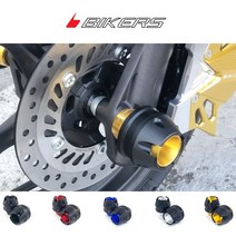 2022 야마하 NMAX155 바이커스 튜닝 포크슬라이더 프론트휠 CNC 보호슬라이드 전년식, BLACK - 블랙, 포크슬라이더+롱볼트(심보)