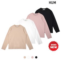 [HUM]유니)기본 라운드 티셔츠 (기본핏)(FHOFCTR701P)