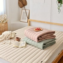 쁘리엘르 브레스 60수 고밀도 워싱 누비패드 SSP101H01OE314