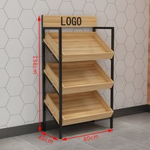 과일 매대 진열대 업소용 슈퍼마켓 우드 마트 판매대 디스플레이 전문점 채소 매장 30, 옵션2