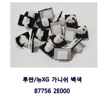 DJ61 1봉지30개 투싼 뉴XG클립사이드가니쉬 DM빽가니쉬핀 877562E000 흰색가니쉬