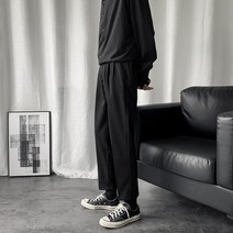 YAPOGI 스트리트 패션 브랜드 스타일 잘 생긴 남자 바지 루스 스트레이트 미국 바지 Ovsize 디자인 캐주얼 바지 긴 바지