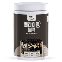 플라이밀 단백질 쉐이크 대용량 블랙 흑임자 맛, 630g, 1개