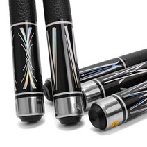 풀 블랙 큐 스몰 헤드 아메리칸 빅 나인 볼 당구 큐, BLAK32개 세트 소두 10 MM