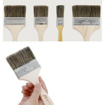 자취인테리어 모서리 구석진곳 유성겸용 수성페인트붓 셀프시공 욕실문 도색작업 DIY, 다용도 붓1호
