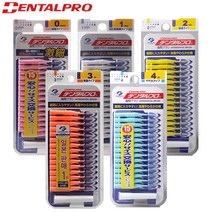 덴탈프로 치간칫솔 I자형(15개입) / L자형 (10개입) 12종 (0 1 2 3 4 5호), 0호