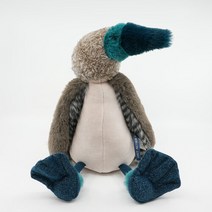 물랑로티 [물랑로티] [719021] 가넷 새 인형 Tout Autour du monde Gannet bird with blue feet, 단품없음