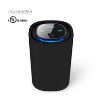 국산 차량용 공기청정기 카니발 펠리세이드 공기청정기 easycare e-c2pro 인기있는 자동차 홈 미니 오존 uvc hepa 필터 usb 전기 차량 전원 uvc ce, e-c2pro-블랙