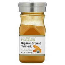 California Gold Nutrition 유기농 강황 82g(2.9oz)