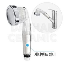 HL-1003 풀아웃 주방 싱크 필터 헤드 A형 소형(녹물제거 불순물 제거)/ 씽크대헤드교체, HL-1003 풀아웃 필터 헤드 A형 (소형)