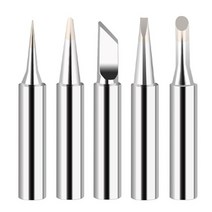 전기인두기 납땜 미니 온도 조절 내부 EU US UK 인두 팁 용접 연필 수리 도구, 4.60W - Soldering Iron Tip-AU, 1개