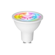 Tuya-ZigBee GU10 스마트 LED 전구 RGB C + W 화이트 4.7W 밝기 조절 램프 스마트라이프 앱 컨트롤 전구 Alexa/Google 투야 지그비 구글 조명, 중국, 전구 하나