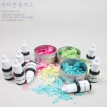 캔들씨 고농축 액상 캔들 디퓨저 색소 지용성 액체 염료 소이왁스 (23컬러) 10ml, 23.웻지우드