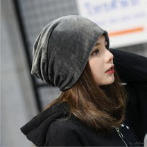 SE 벨벳 비니 여자 털모자 겨울숏 남자쓰는법 여성 남성 코디