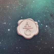 실링왁스 비즈 청첩장 인장 미니씰 도장 DIY 맞춤 더블 이름 2 이니셜 편지 스탬프씰링 왁스웨딩 왁스 인감 스탬프 초대장 봉투, Style 24 with handle