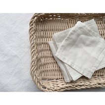 소창면 휴대용 손수건 1장