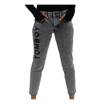 Filles A Papa Ladies Pants Black L.30 Fitted 7 8 Confort S Waist Size 2518 - LARRY L.30-OLD BLACK