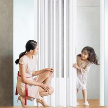 방충망 폴딩도어 현관 슬라이드 방충망 원룸 PVC, 모델2
