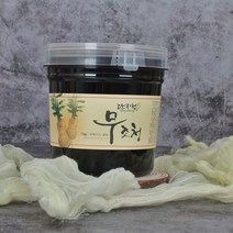 단지청 무 (무우) 조청 1k 국내산 곡물 전통식품 천연먹거리 환절기 온가족 건강 간식 음료 요리 잼 아이스티 추천, 1kg, 1개