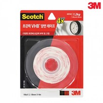 3M VHB 양면 테이프 5140 (18mmx4m) 사무용품