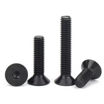 타이어나사 볼트 캡 호환M1.6 M2 M2.5 M3 M4 M5 M6 M8 M10 육각 홀 붙이 평평한 머리 나사 탄소강 볼트 기, 08 M8 (5pcs)_09 16mm