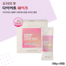 슬렌더유 다이어트 쉐이크 420g(30g*14포) x 2개(총 28포), 2개, 420g