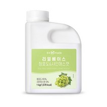 흥국 리얼베이스 청포도 샤인머스켓 1kg (냉장), 1개