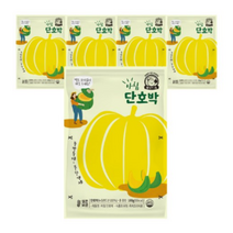 아침 바로드숑 단호박 슬라이스, 5개, 100g