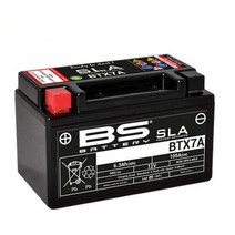 스즈키 GSR125 바이크 BS 배터리 오토바이 밧데리 교환 12V 6A BTX7A
