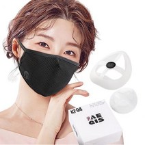 KF94 필터교체 마스크 본품+필터22매 방역 황사마스크, 상세페이지 참조