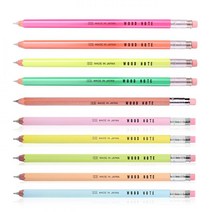 키타보쉬 연필형 샤프 목재샤프 W-300R, 형광녹색 / W-300R-GN