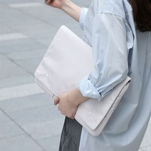 SSBEST노트북 파우치 아이패드 갤탭 파우치 갤럭시탭 케이스, 화이트_13인치