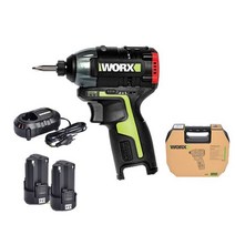 웍스 WU132 충전 임팩 드라이버 드릴 12V 2.0Ah 배터리2개 가정용 전문가 DIY