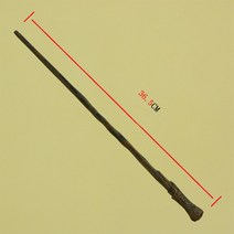 i710700k 36 가지 3540cm 메탈 코어 마술 지팡이 장난감 헤르미온느 론 덤블도어 말포이 마법의 장난감스, 14 14 (no box)