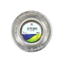 삼아 알루미늄 프리미엄 캠핑 피크닉 일회용 은박냄비 원형 5P 2600ml, 단품, 단품