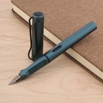 만년필 싸인 서명 볼펜 캘리그라피 세트 럭셔리 서리로 덮은 녹색 패션 매트 블랙 비즈니스 사무실 학교 용품 티타늄 펜촉 잉크 펜, [01] EF, [01] Matte green