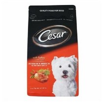 시저 애견사료, 칠면조, 1kg, 3개