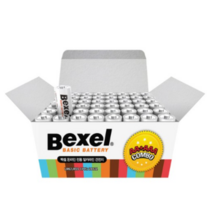 i 벡셀 알카라인 콤보팩 AA건전지 24p + AAA건전지 24p, 2세트