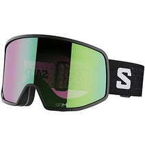 스키 보드 고글 살로몬 (salomon) 스키 스노우 보드 고글 lo fi (로피) 시리즈 일본 직배송, 시그마, 블랙(시그마 에메랄드)
