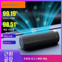Ciliver 오존 음이온 정화기 소형 탁상 사무실 가정용 포름알데히드 냄새제거 다목적 차량용 정화기, 1개, 흰색