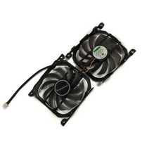 컴퓨터 ELSA GeForce GTX 1080Ti 1070Ti GTX1080 GTX1070 GTX770 GTX980 냉각 용 2 개/대 GPU 쿨러 CF-12915S 그래픽 카드, 2개