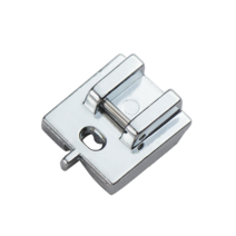 가정용 재봉틀 노루발 지퍼 버튼 블라인드 스티칭 주름 탄성 밴드 뜨개질, [02] Zipper Presser Foot2