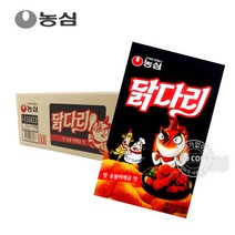 브랜드없음 농심 박스 닭다리핫숯불바베큐 66g 20입 과자 간식