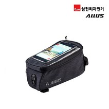 삼천리 자전거가방 AB510S, 다크그레이, 1개