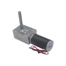 웜기어 감속기 모터 DC12V 24V 강한 토크 웜 기어 박스 감소 반전 된 Type-D 긴 샤프트 고전력 모터 커튼 5, 05 40 RPM_01 DC 12V
