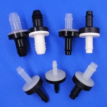 스윙체크밸브 4/6/8/10mm 편도 밸브 비 반환 Vavles PP/ABS/PA66 플라스틱 체크 밸브 물 공기 오일 가스 수, 04 CDAV6