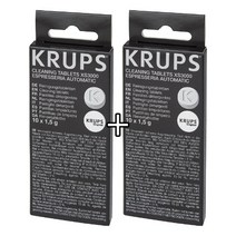 [영국] KRUPS XS300010 테팔 EX8118KR EX815BKR EX8178KR EX829DKR 에스프레소 커피 머신 클리닝 타블렛 (1.5G x 20) 영국