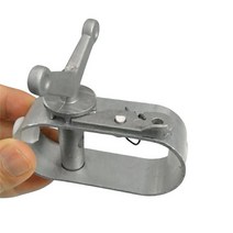 정원용품 야외 온수 욕조 수영장용품수영장 커버 윈치 다양한 크기의 원형 및 타원형 수영장에 적합한 수영장 용 알루미늄 건설 윈치, 01 Silver