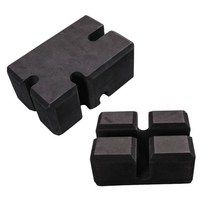 2x 벤치 프레스 블록 EVA 고밀도 폼 보드 바벨 보디 빌딩, 검은색, 에바